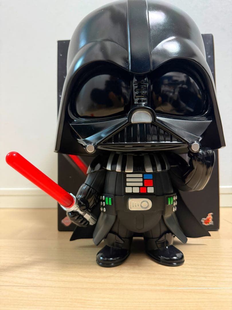 【美品・ビッグサイズ高さ35cm】ホットトイズ　コスビ　ダースベイダー