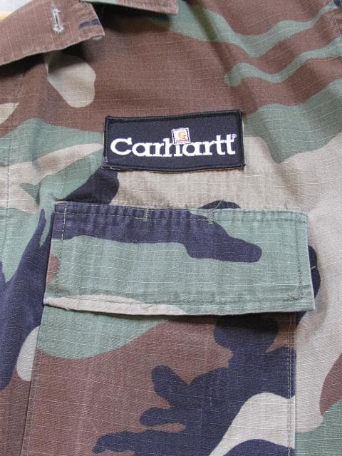 NATO 迷彩服 Lサイズ コットン Carharttワンポイントワッペン