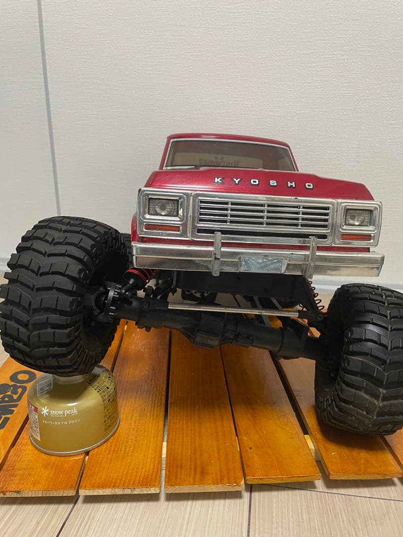 希少京商 1/8 4WD GP エンジンカー マッドクラッシャー 2.4GHz