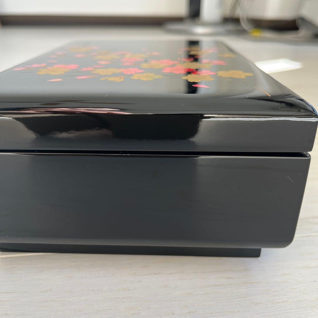 会津塗宝石箱オルゴール 桜 ~さくらさくらニデックインスツルメンツ オルゴール