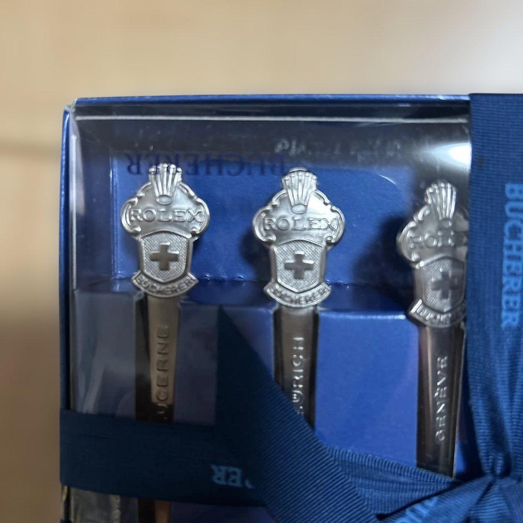 BUCHERER ROLEXスプーンセット 6本入り
