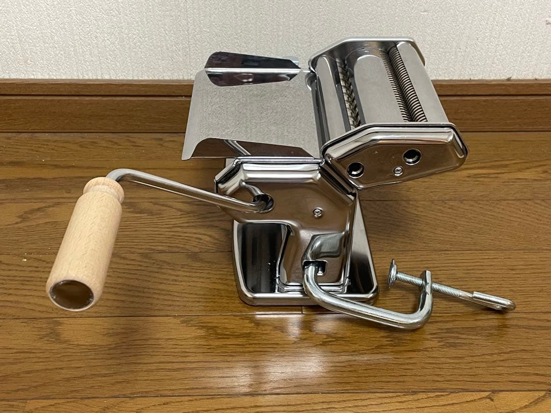 IMPERIAパスタマシーン未使用 取説説明書20レシピ付 ラビオリカッター付