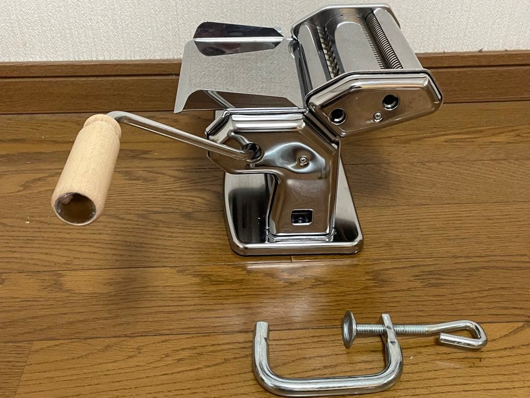 IMPERIAパスタマシーン未使用 取説説明書20レシピ付 ラビオリカッター付