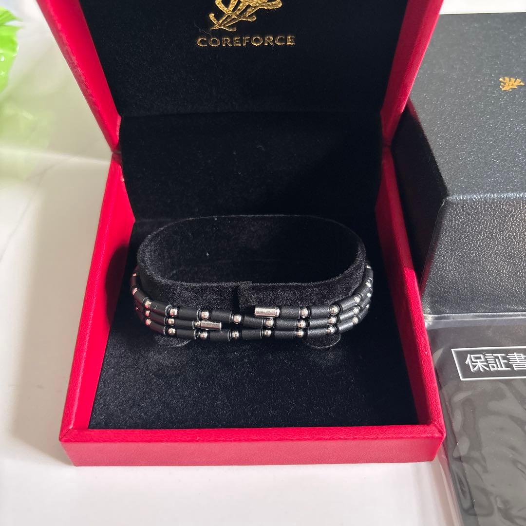 COREFORCE K14WG CFL50 ブラックブレスレット