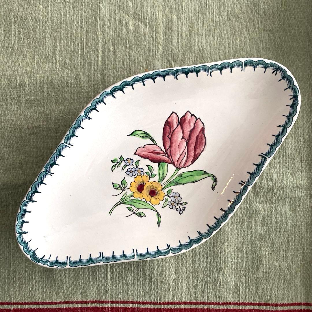 フランスアンティーク ラヴィエ サルグミンヌ HBCM longwy 他 - メルカリ