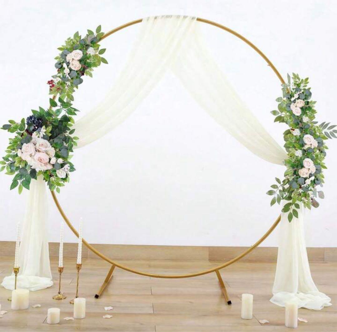 【これだけあれば大丈夫な結婚式節約セット】キャンドル、ゴールドサークル等