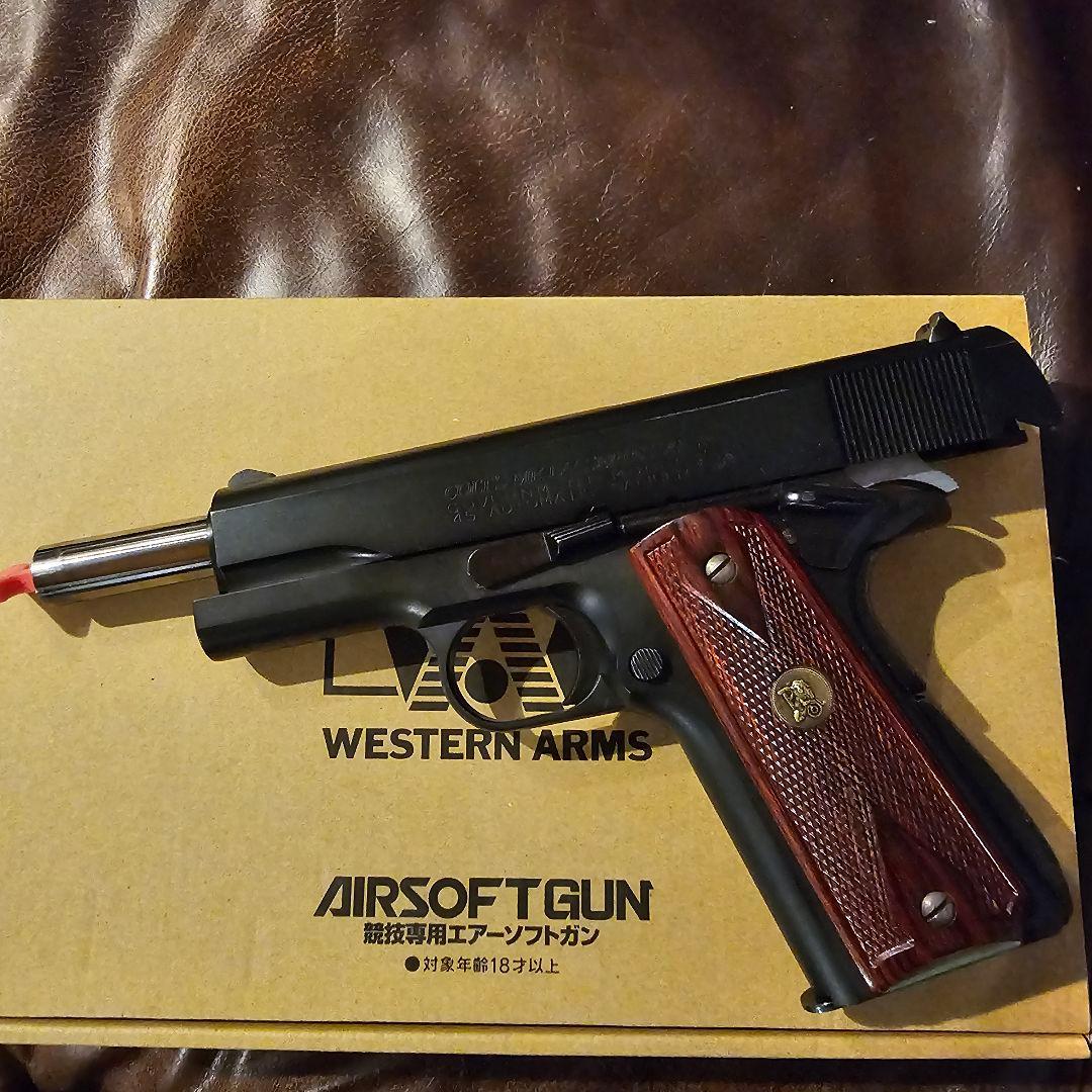 激レア WA コルト Mk IV シリーズ70 ウッドグリップ - メルカリ