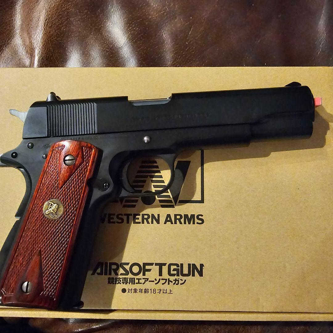 激レア WA コルト Mk IV シリーズ70 ウッドグリップ - メルカリ