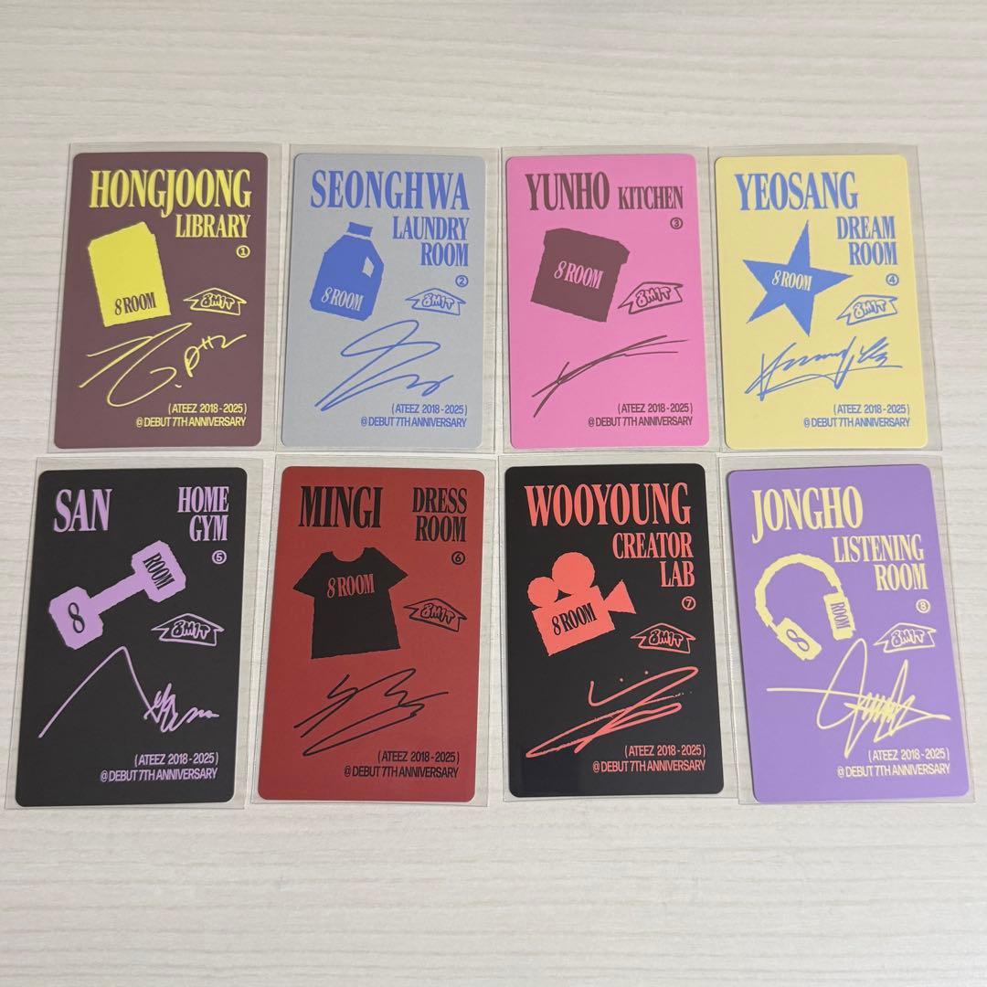 ATEEZ アチズ 8ROOM POPUP ルームスプレー トレカ コンプ - メルカリ