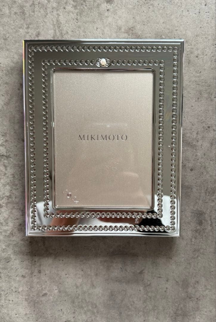 MIKIMOTOミキモト♪2022 イヤーフォトフレーム(錫仕上げ)