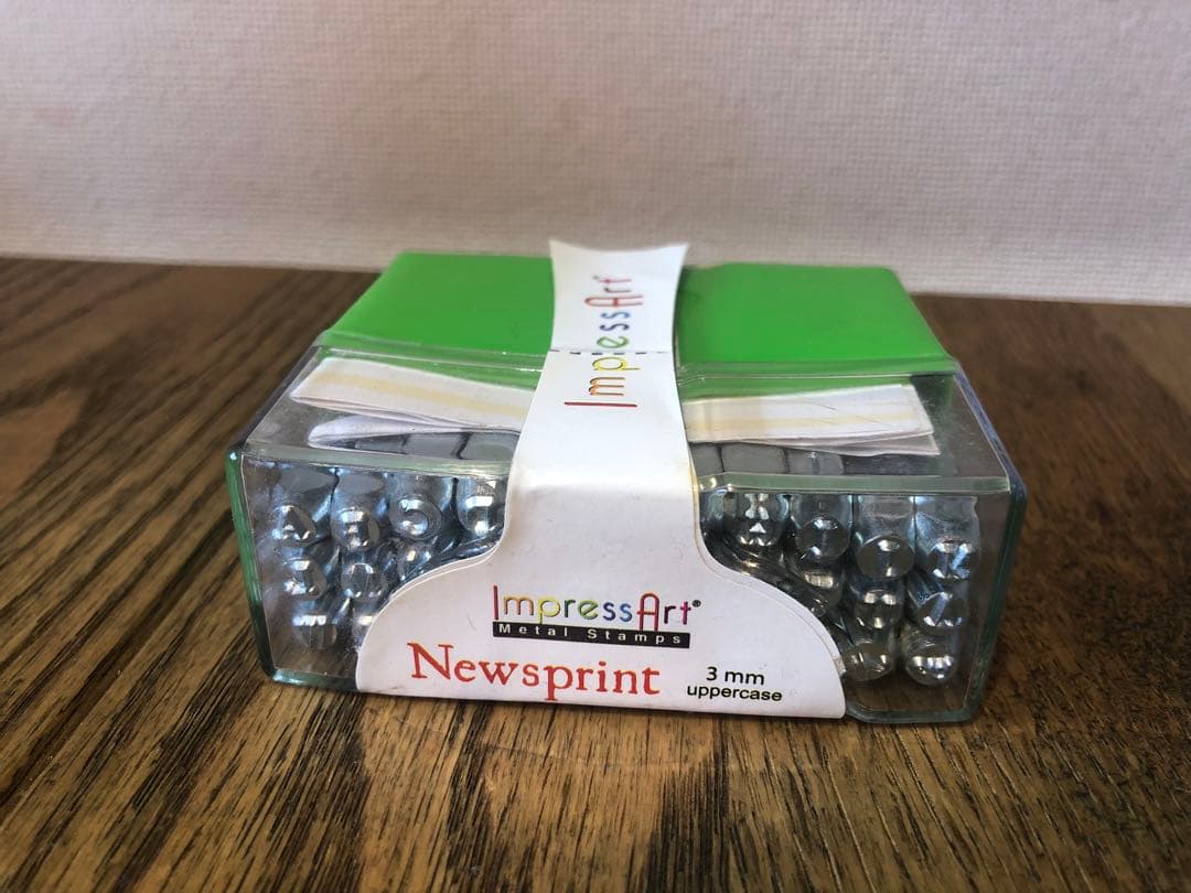 刻印　アルファベットスタンプ　彫刻　レザークラフト　革工芸