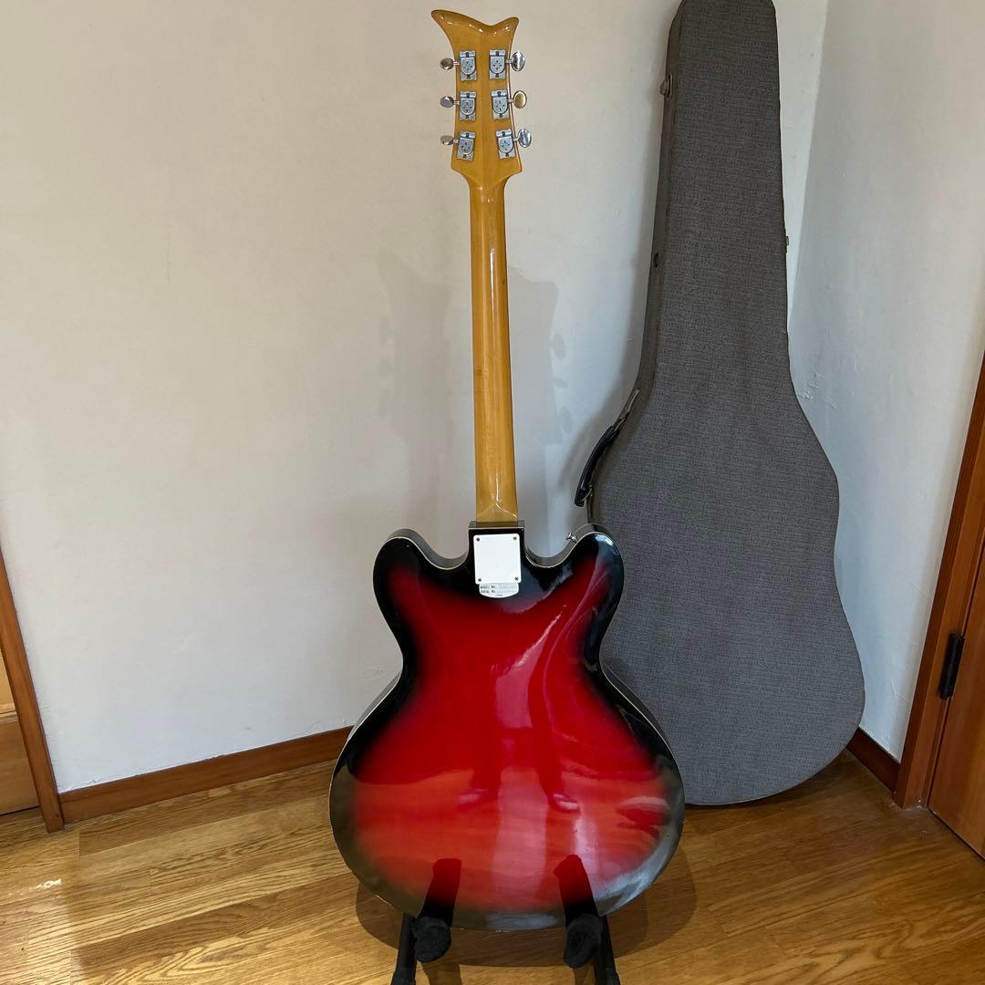 60年代製 美品 Teisco Vegas-66 フルアコ ビザールギター - メルカリ