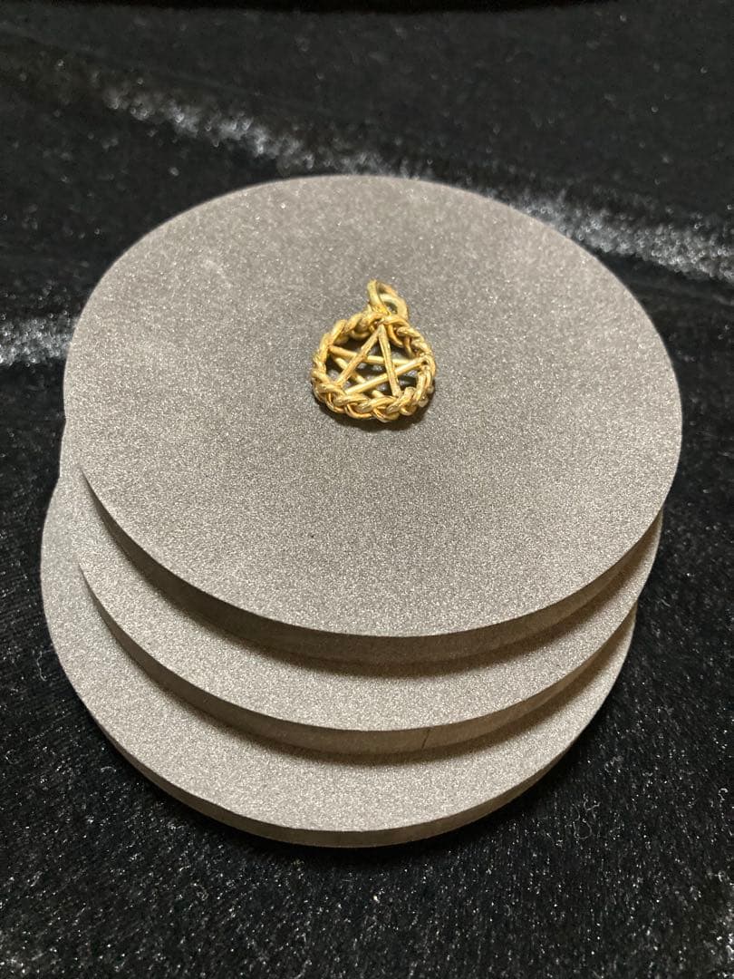 STARペンダント 真鍮