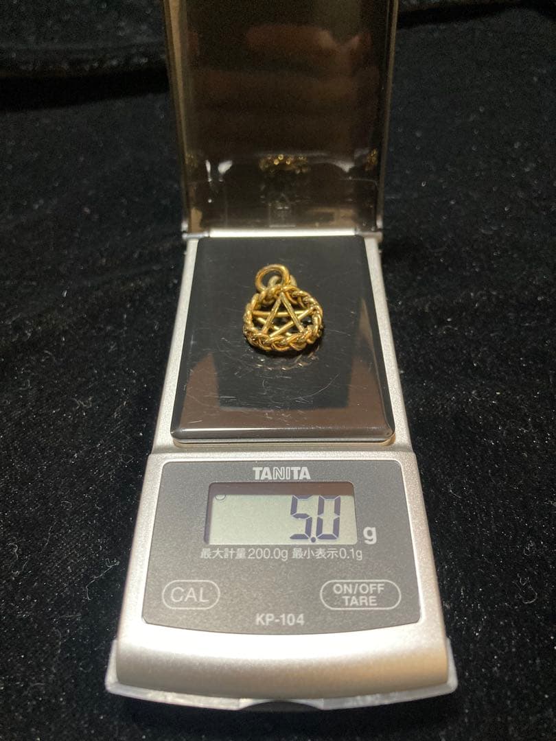 STARペンダント 真鍮