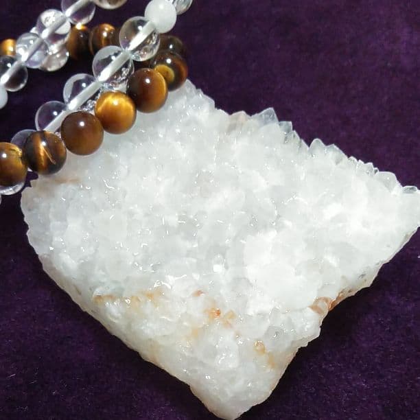 超パワー発揮☆彡レインボークリスタル、善光寺パワーストーン2点＆おまけつき♡