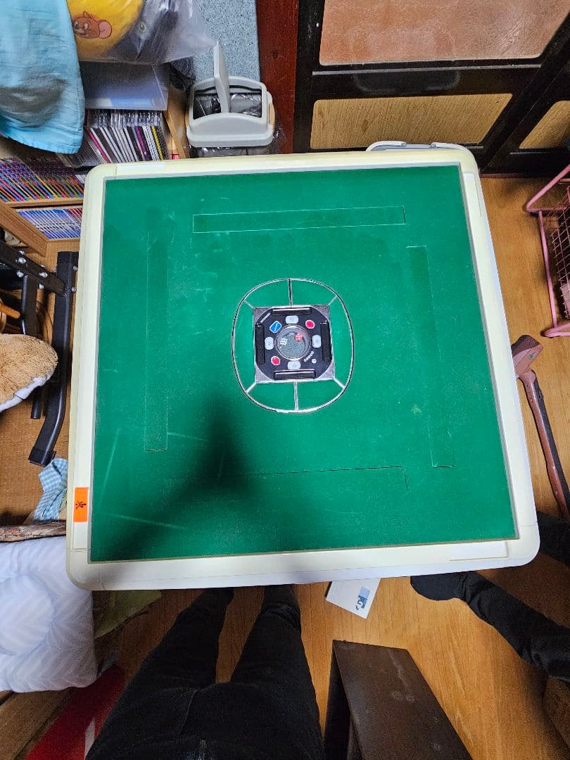 電動麻雀卓 AMOS JP 麻雀牌付き