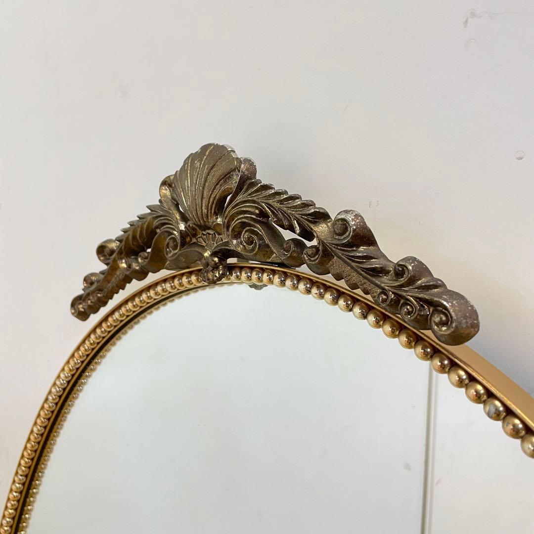 ビンテージ ミラー① 鏡 アンティーク調 ウォールミラー 壁掛け 大型