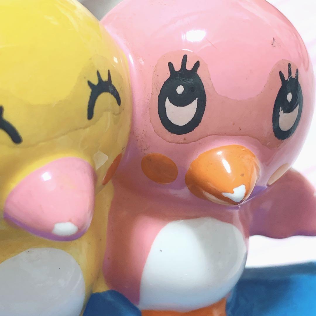 内藤ルネ　ラブリーバード貯金箱　鳥　陶器　家　激レア　昭和レトロ　当時物