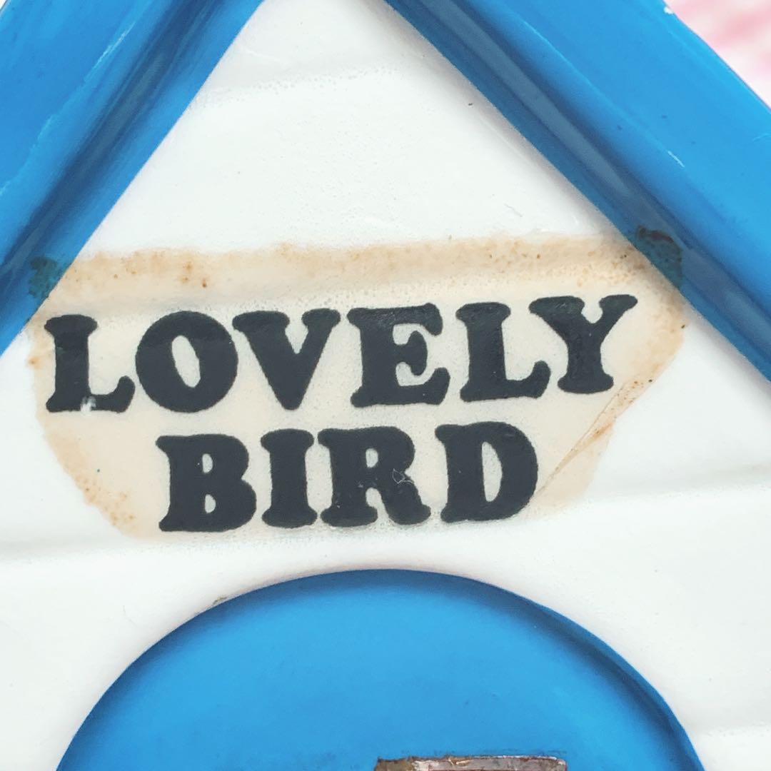 内藤ルネ　ラブリーバード貯金箱　鳥　陶器　家　激レア　昭和レトロ　当時物