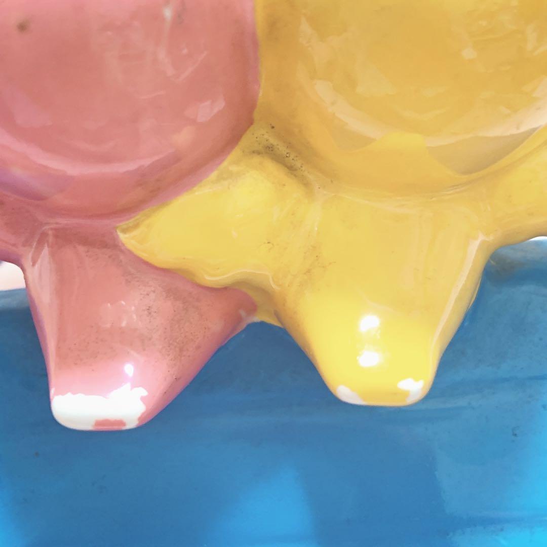 内藤ルネ　ラブリーバード貯金箱　鳥　陶器　家　激レア　昭和レトロ　当時物