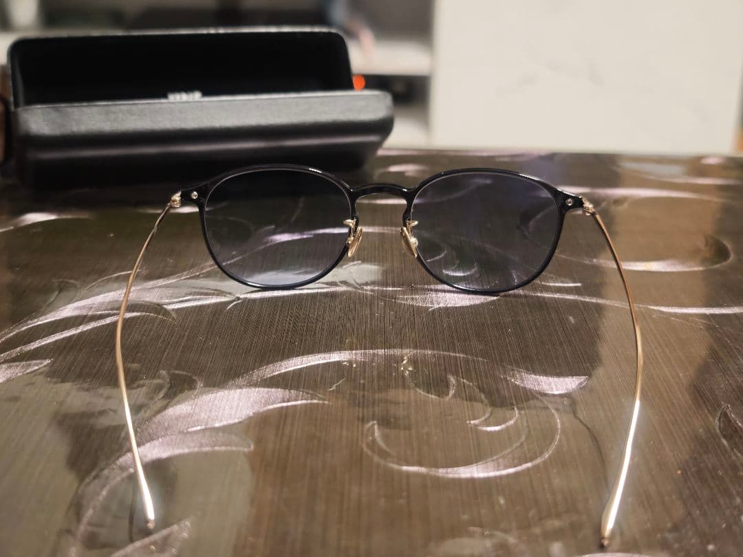 JINS ジンズ Combination Titanium ボストン メガネ