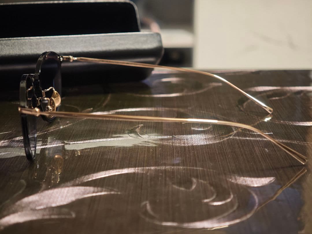 JINS ジンズ Combination Titanium ボストン メガネ