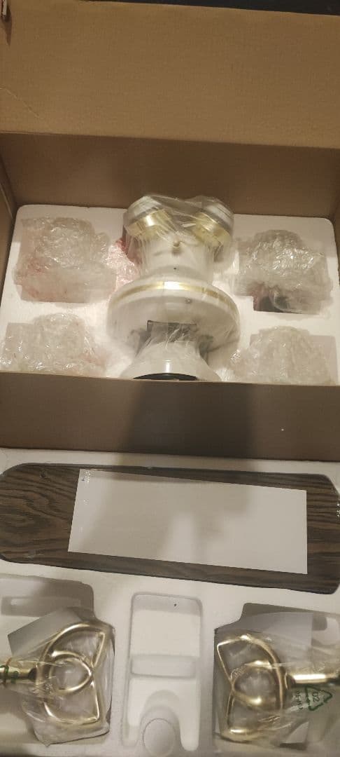 シーリングファンライト ブラウン