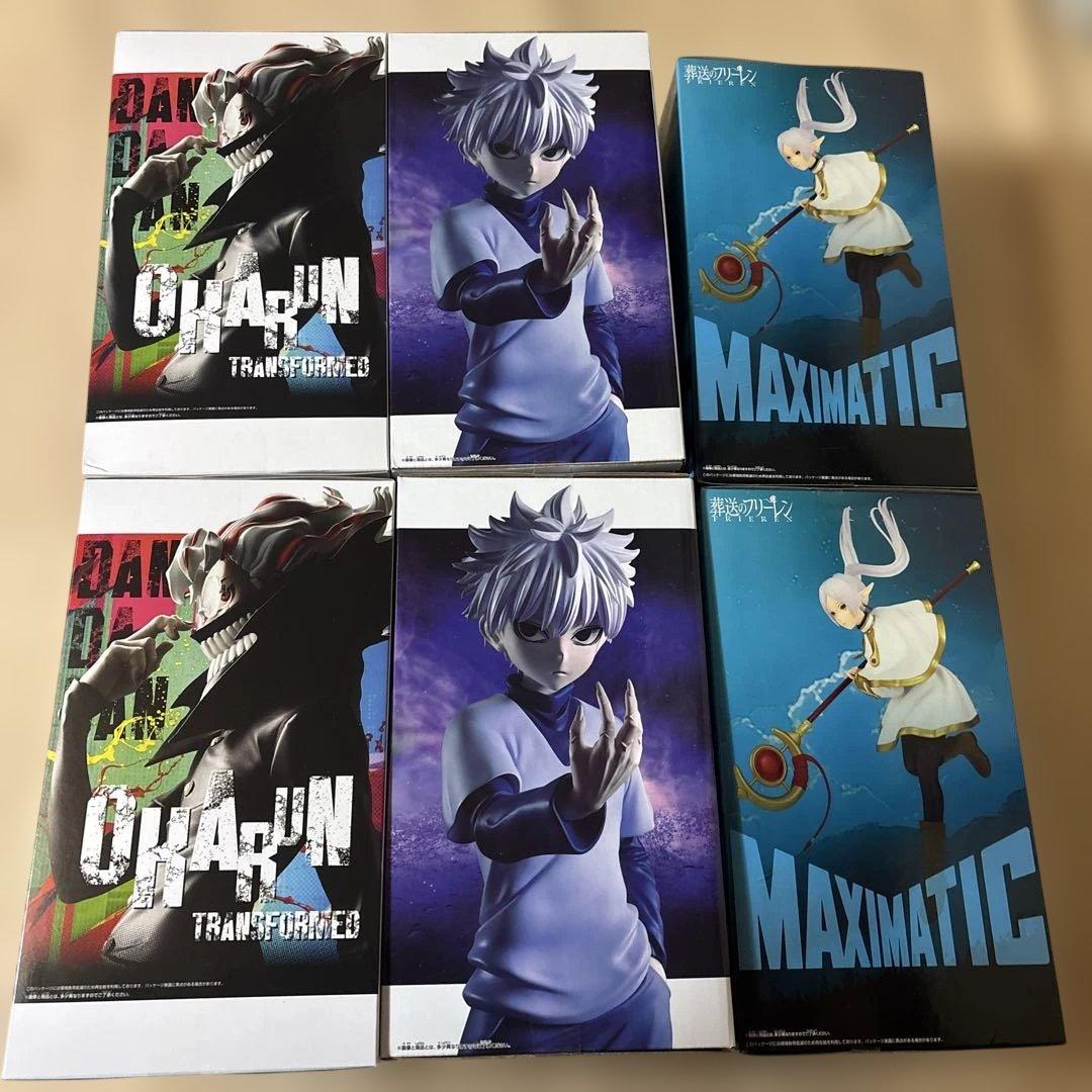 ダンダダン　HUNTER×HUNTER 葬送のフリーレン フィギュア