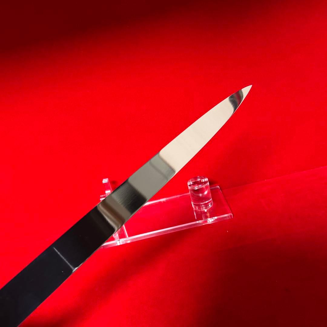 包丁　柳刃　尺　鏡面仕上げ　切味抜群　箱付　未使用品