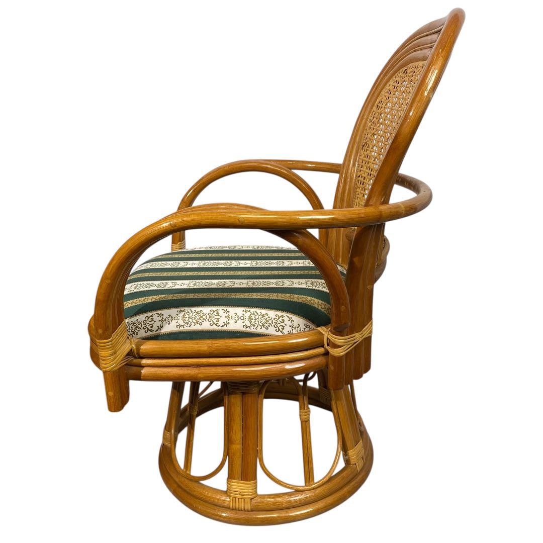 ヤマカワジャパンラタンチェア 回転式 360度