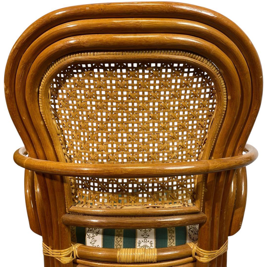 ヤマカワジャパンラタンチェア 回転式 360度