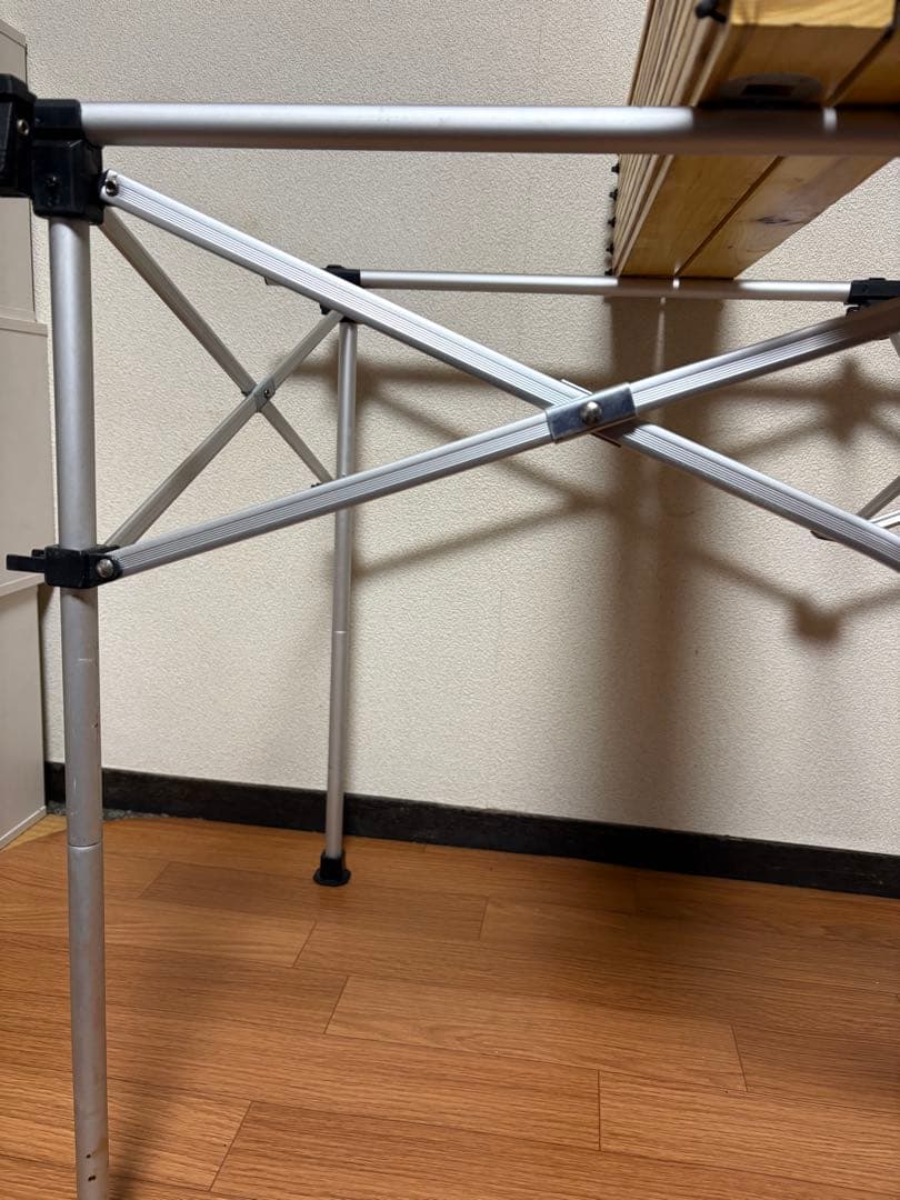 コールマン Coleman ナチュラルウッドロールテーブル　120