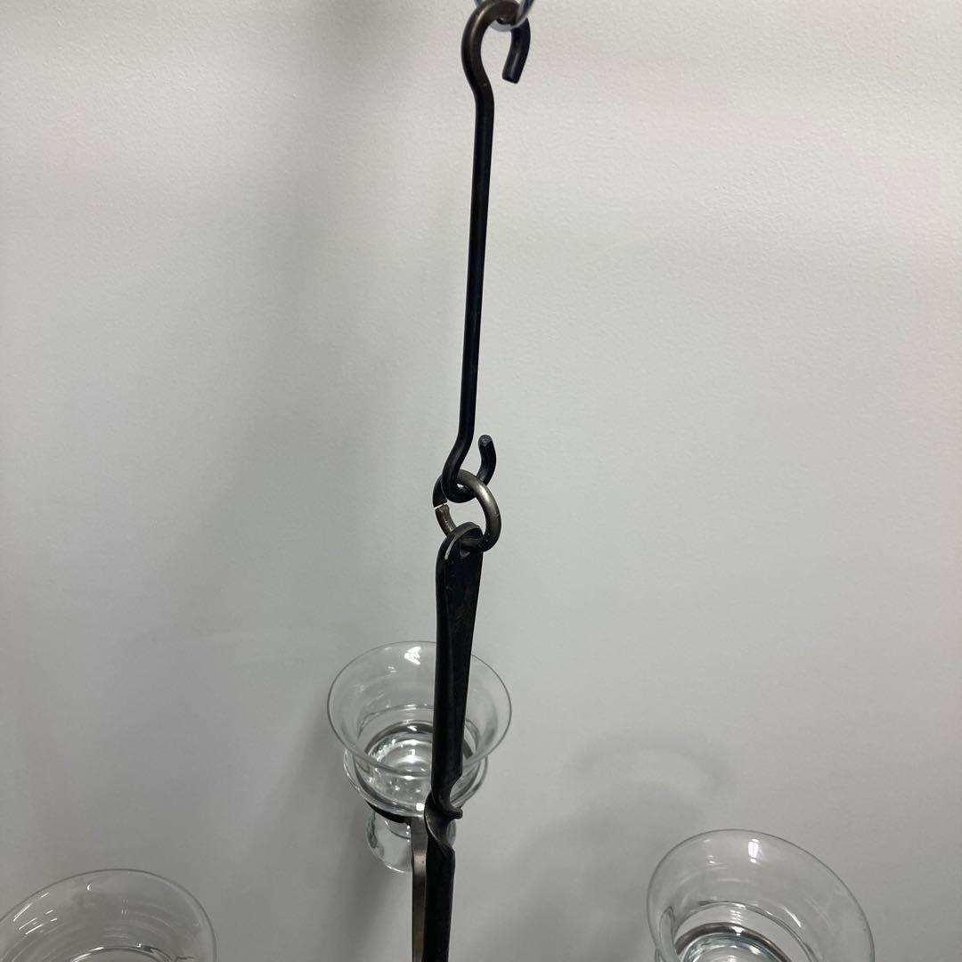 期間限定　ヴィンテージ：エリックホグラン　天井吊しタイプ　キャンドルホルダ