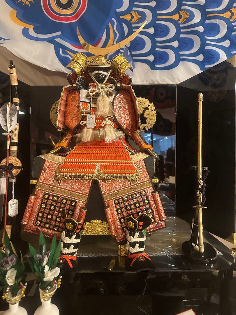 【定価約70万円】五月人形 鎧飾り 一式フルセット店舗閉店特価 端午の節句