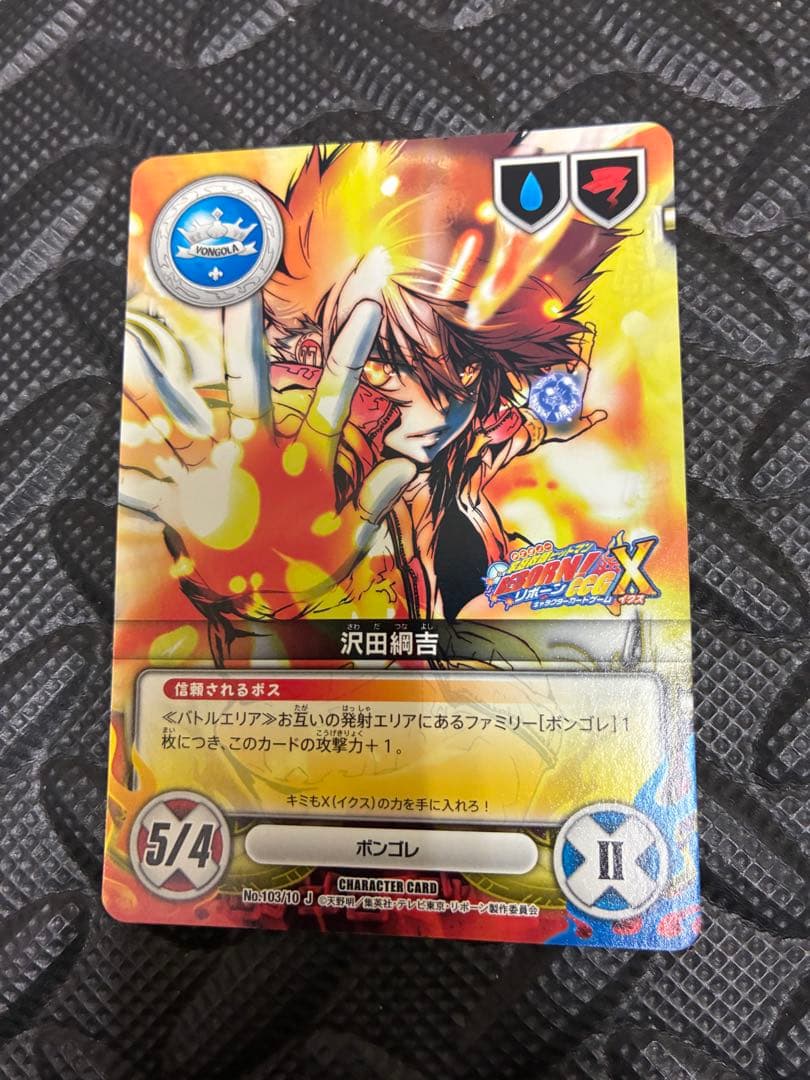 家庭教師ヒットマンREBORN 沢田綱吉 ツナ Vジャンプ CCG プロモ - メルカリ