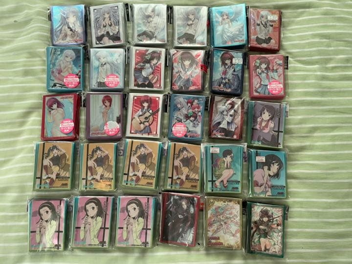 キャラクタースリーブ 大量出品 新品未開封 SAO リゼロ 俺ガイル バラ売り