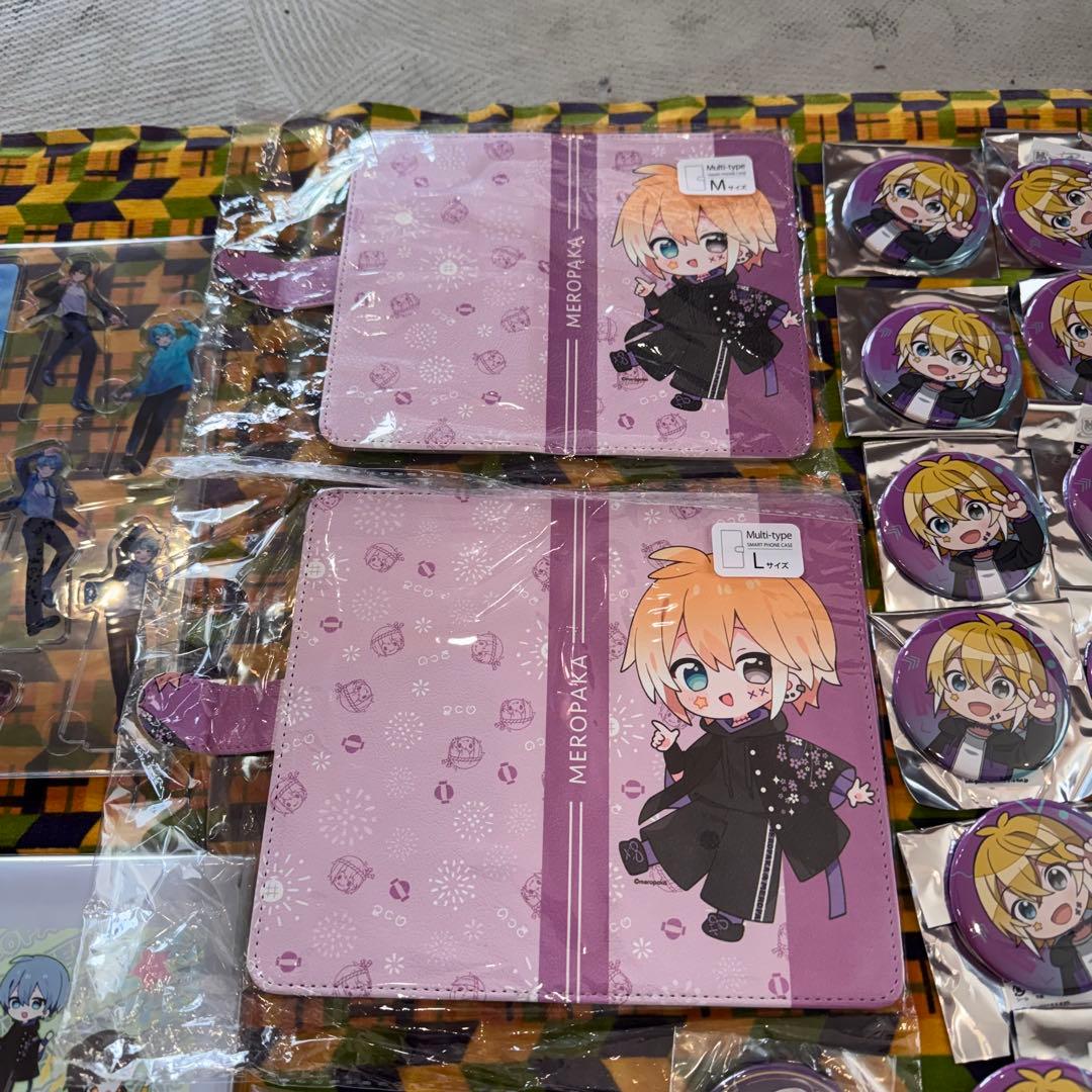 めろんぱーかー めろぱか のっき 色々セット 缶バッジ グッズ - メルカリ