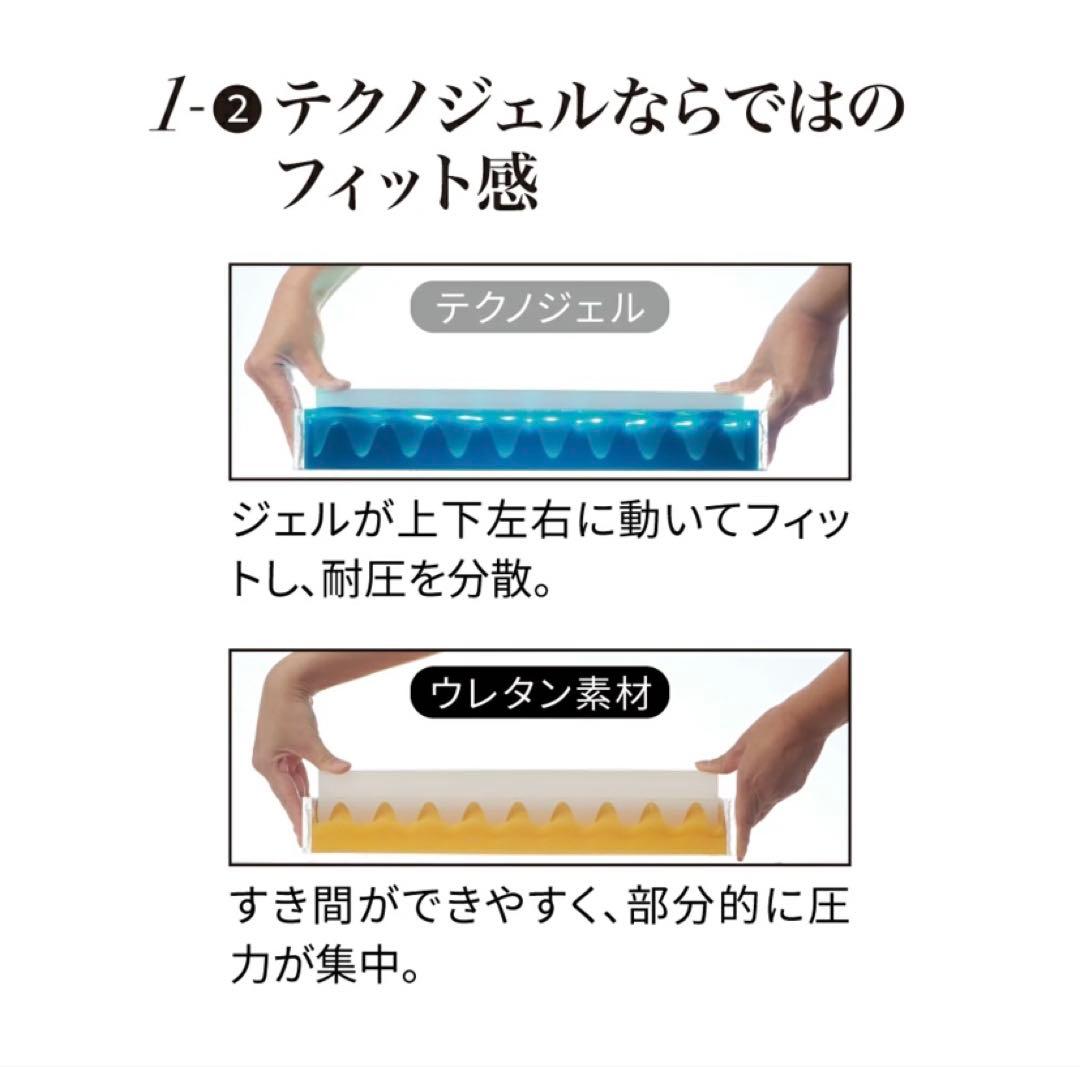 ゆ*ー様 テクノジェル スリーピング コントアーピローII 9cm 新品未使用