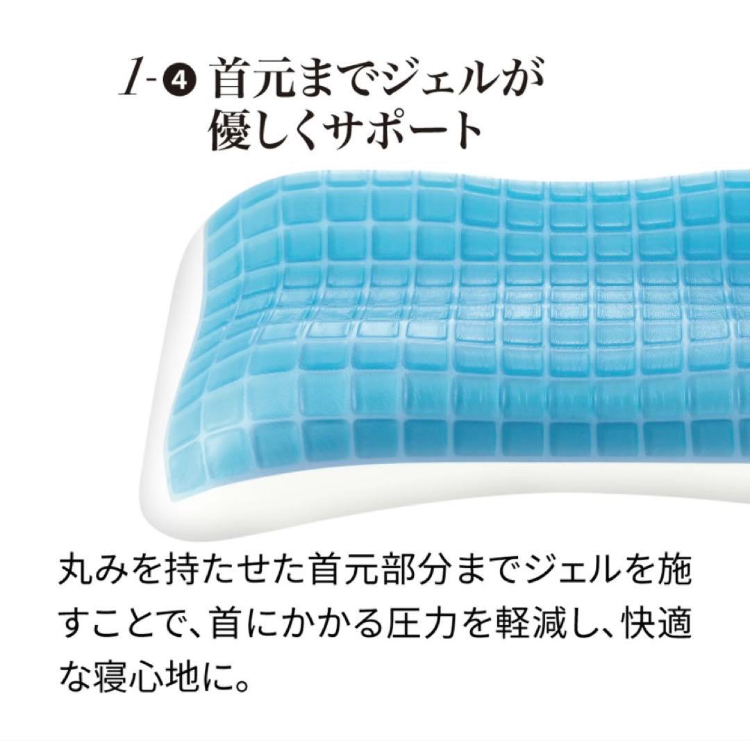 ゆ*ー様 テクノジェル スリーピング コントアーピローII 9cm 新品未使用