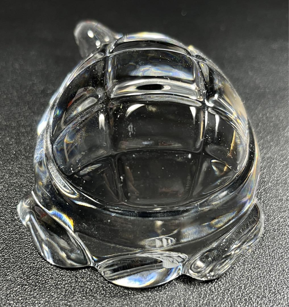 Baccarat バカラ 亀 カメ 縁起物