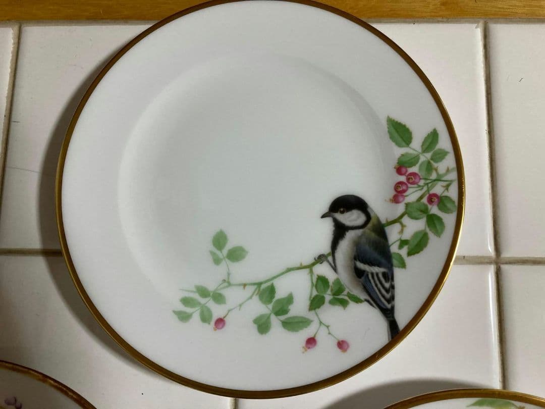 大倉陶園鳥柄お皿３枚