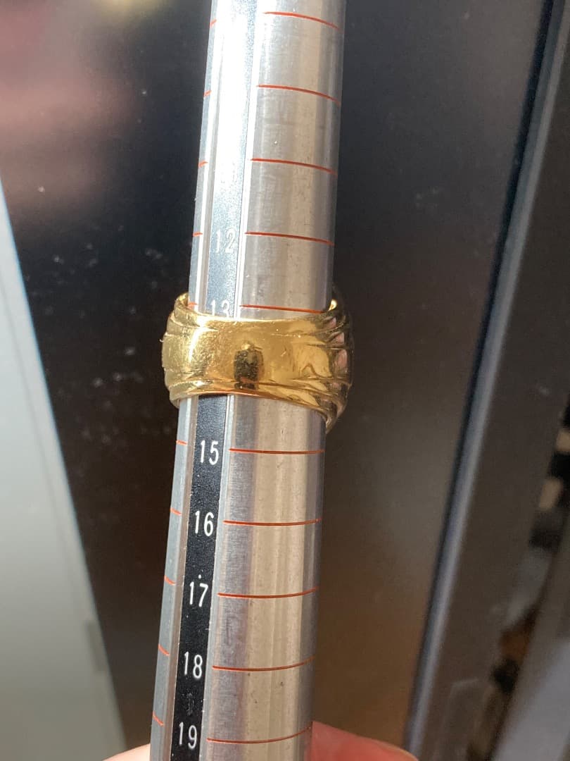 ゴールド シグネット リング CASABLANCA 26.63g