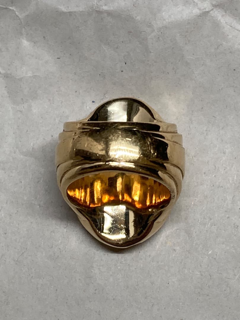 ゴールド シグネット リング CASABLANCA 26.63g