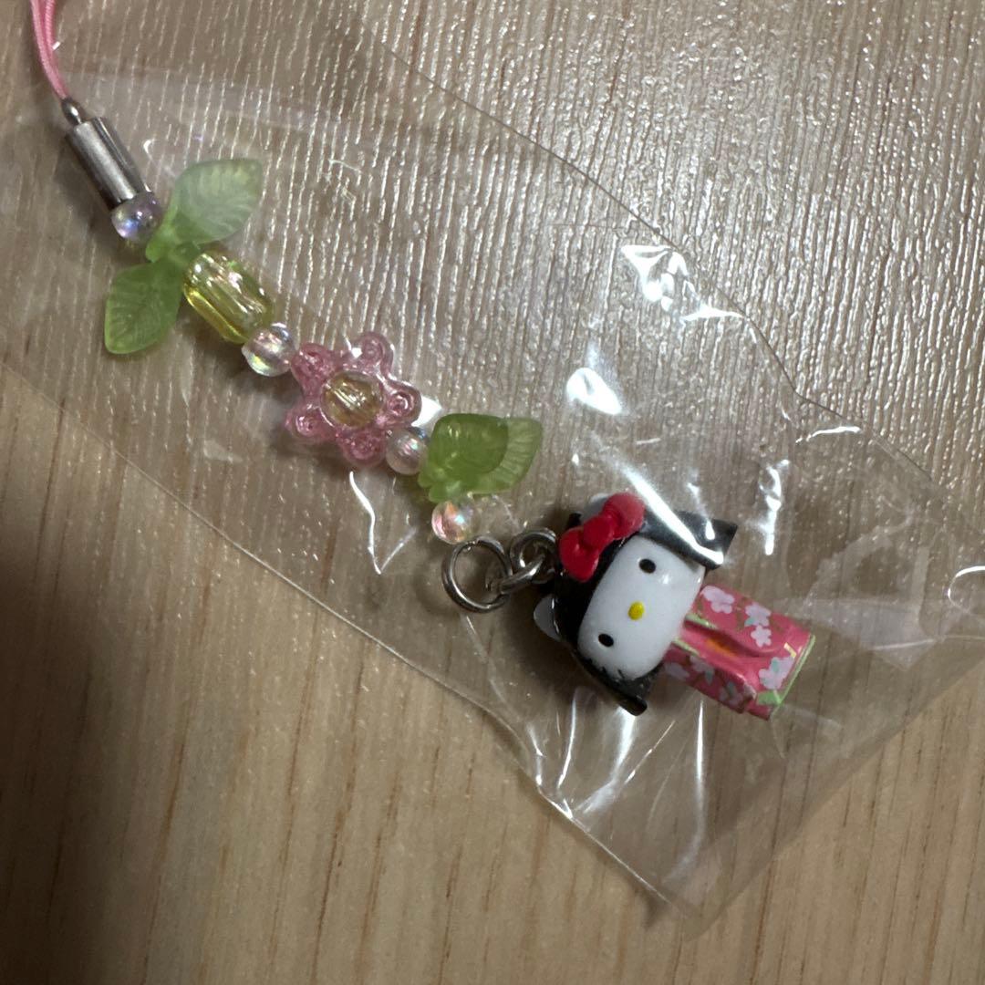 ご当地キティ 根付ストラップ 福井 若狭和紙人形 - メルカリ