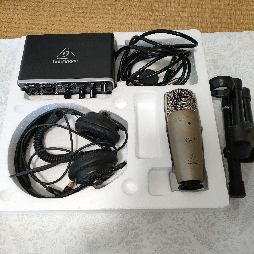 【動作確認済み】U-PHORIA STUDIO PRO UMC202HD セット