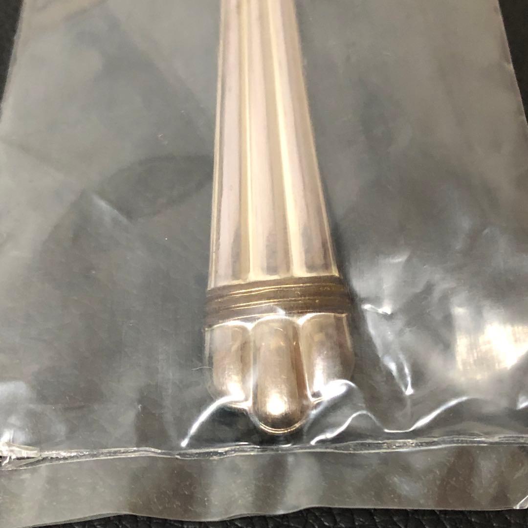 希少未開封クリストフルアリアゴールドリングサラダサービングフォーク変色防止布袋付