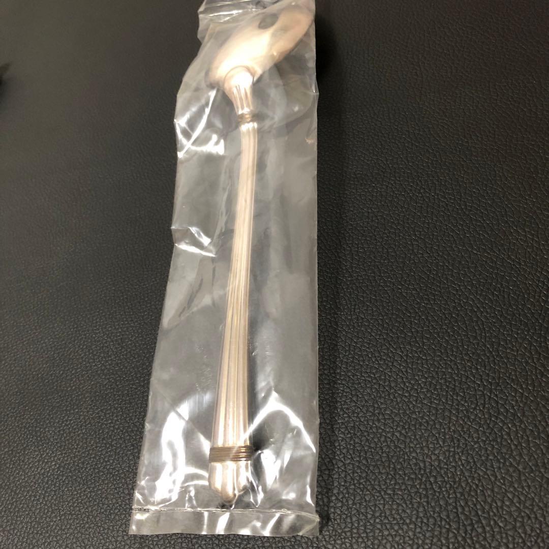 希少未開封クリストフルアリアゴールドリングサラダサービングフォーク変色防止布袋付