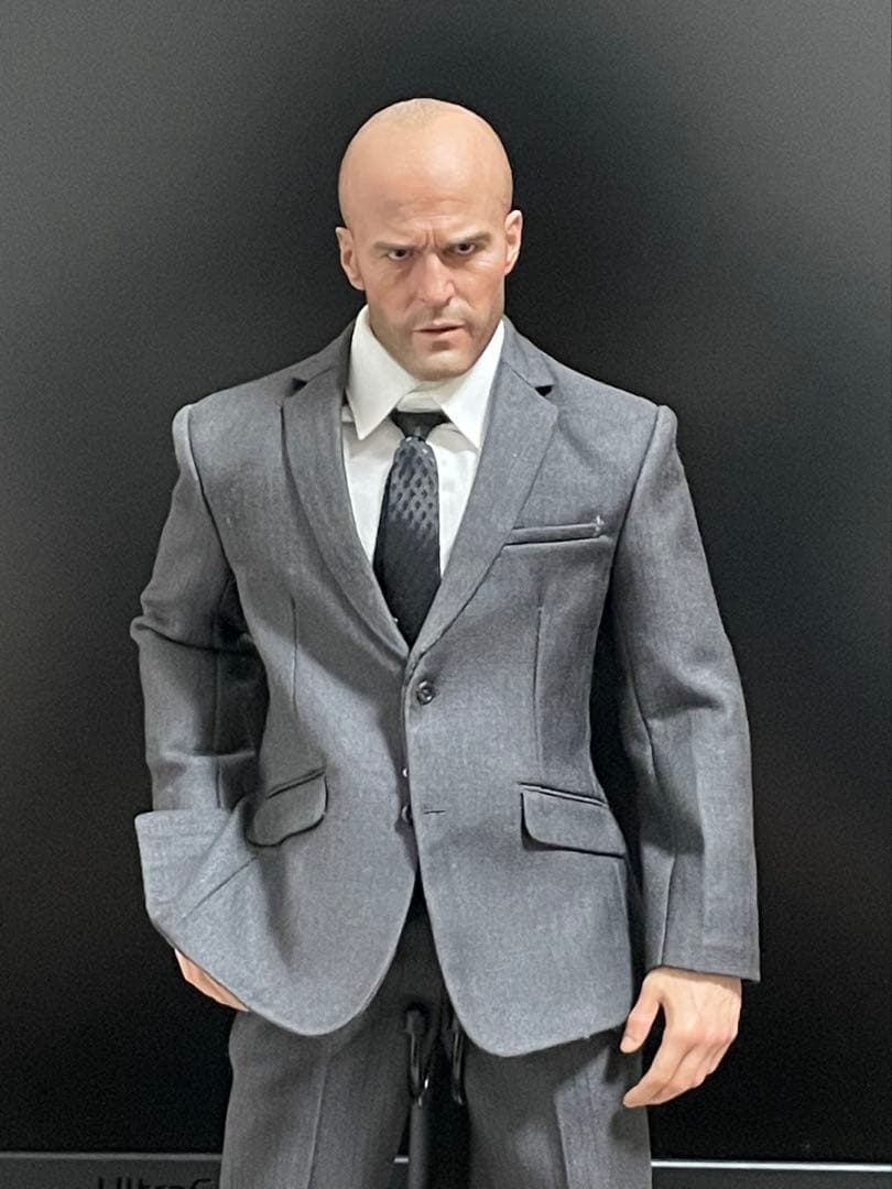 ジェイソン・ステイサム 1/6 フィギュア ヘッドパーツ 素体 スーツ