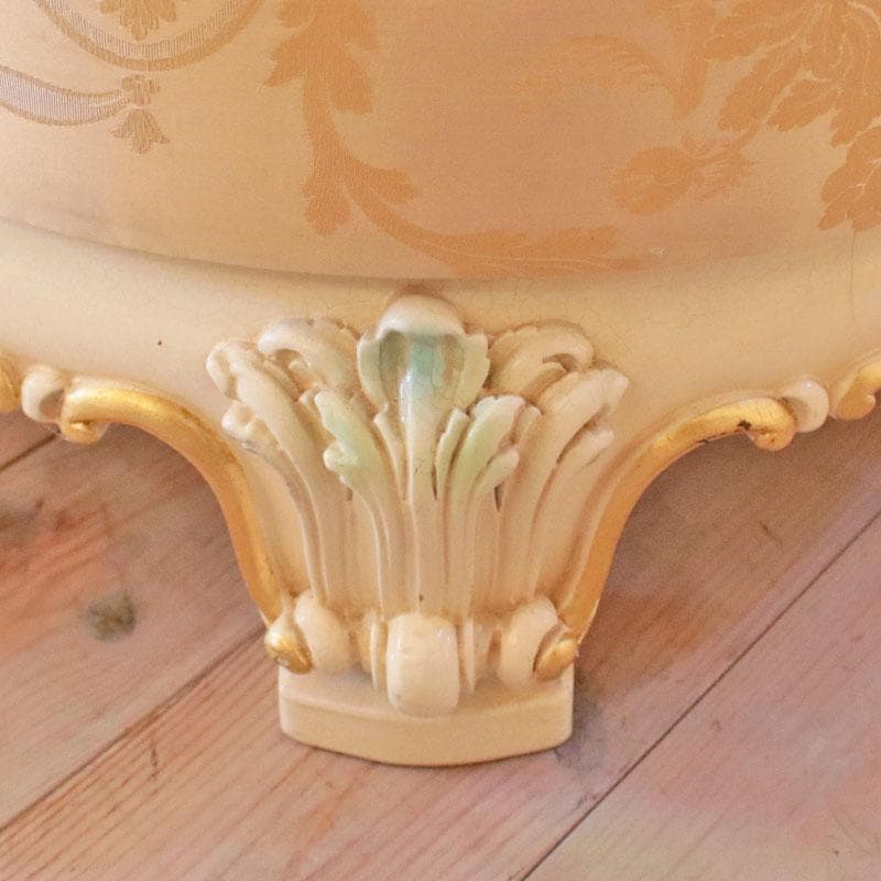 SILIK 収納付スツール オットマン 円形 丸形 シリック 210-1403