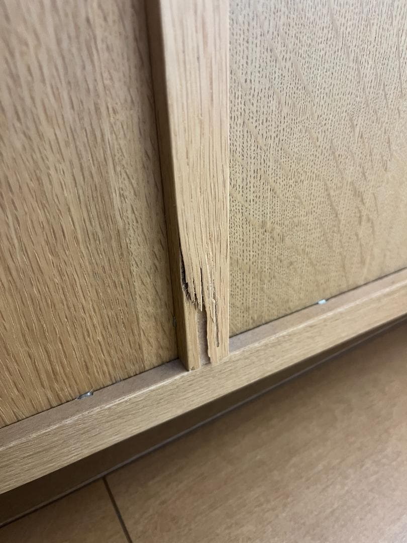 起立木工　KIRITSU MOKKO　無垢　TV台　ローボード　引き出し付き